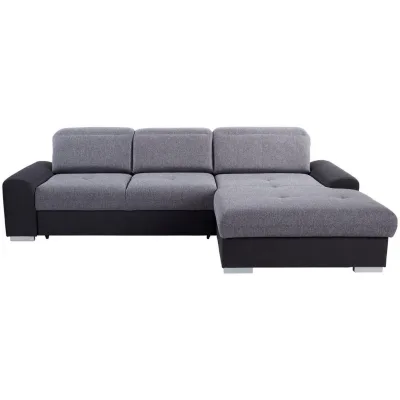 Livetastic Ecksofa Graphit, Grau 286x203 cm