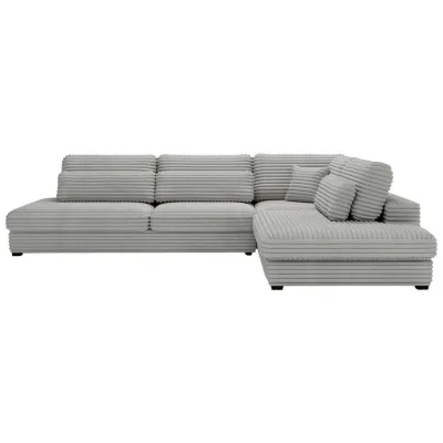 Livetastic Ecksofa Grau 332x244 cm