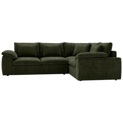 Livetastic Ecksofa Grün 289x216 cm