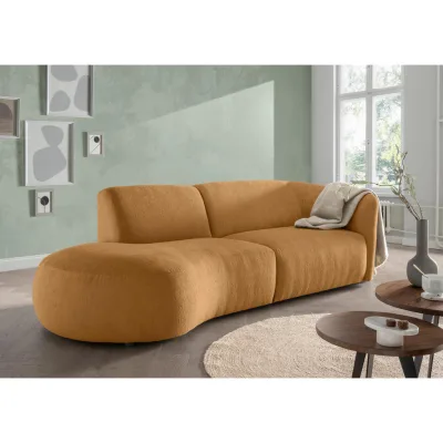 Livetastic Ecksofa Jesi Gold 238x107 cm