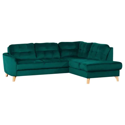 Livetastic Ecksofa Petrol 236x190 cm
