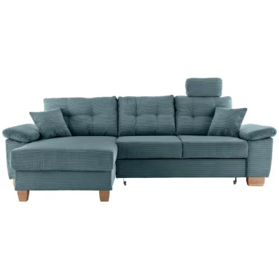 Livetastic Ecksofa Petrol 270x176 cm