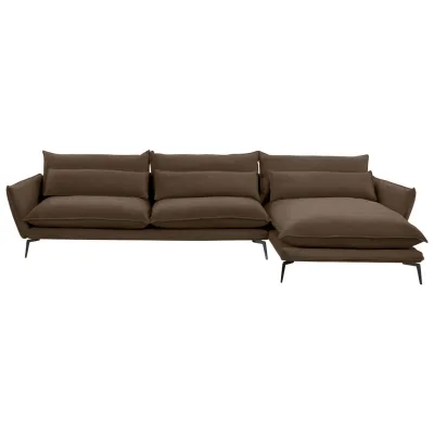 Livetastic Ecksofa Skye Braun 338x165 cm