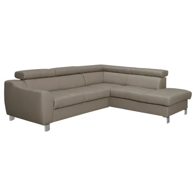 Livetastic Ecksofa Taupe 245x208 cm