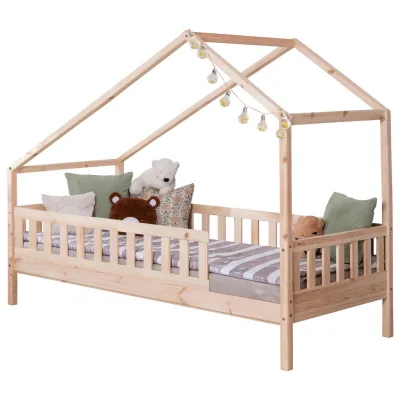 Livetastic Hausbett Natur 90x200 cm