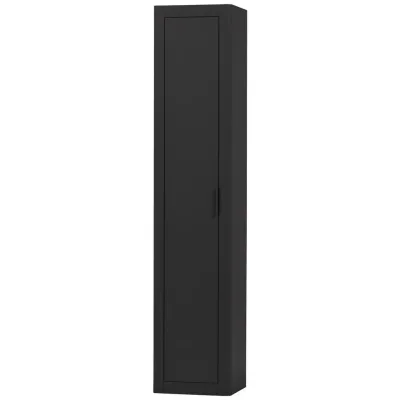 Livetastic Mehrzweckschrank Gunnar Schwarz 45x217x39 cm