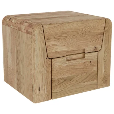 Livetastic Nachtschrank Zeno Natur, Wildeiche 50x40x42 cm