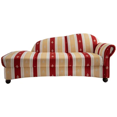 Livetastic Ottomane Rot 190x84x86 cm
