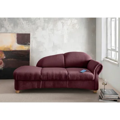Livetastic Ottomane Torello Bordeaux 190x84x86 cm