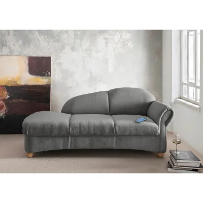 Livetastic Ottomane Torello Graubraun 190x84x86 cm