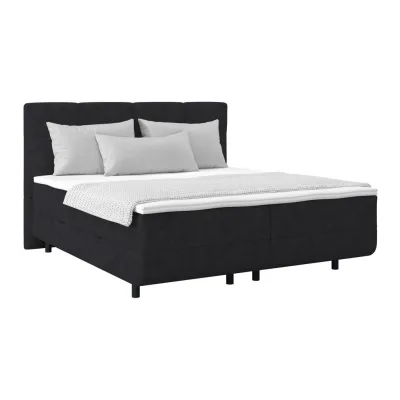 Livetastic Polsterbett Anthrazit 200x200 cm