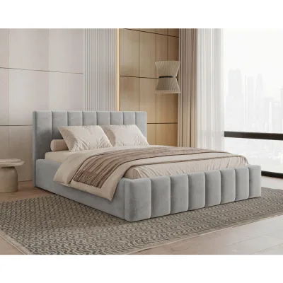 Livetastic Polsterbett Hellgrau 180x200 cm