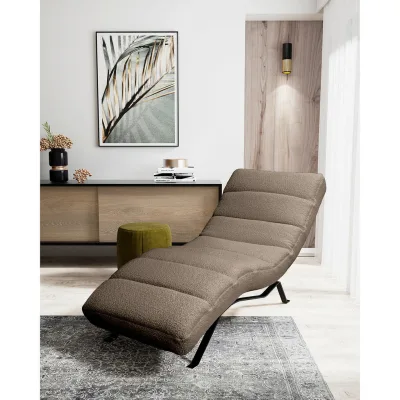 Livetastic Relaxliege Swing Braun 65x65-95x171 cm