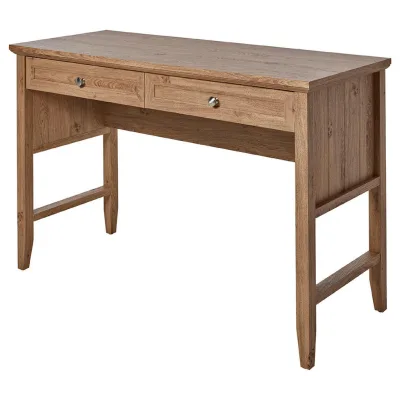 Livetastic Schreibtisch Classic Eiche 50x79x120 cm