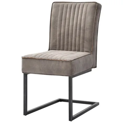 Livetastic Schwinstuhl Taupe 47x92x70 cm