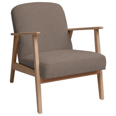 Livetastic Sessel Buche, Hellbraun 63x78x78 cm