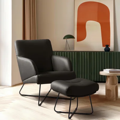 Livetastic Sesselset Dunkelbraun 67x87x74 cm