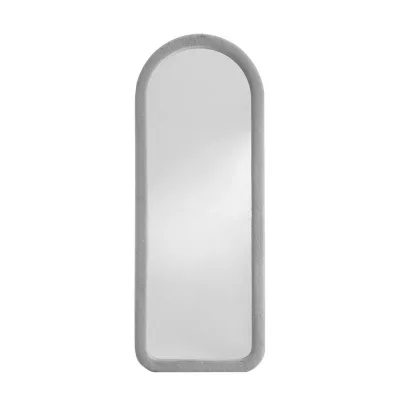 Livetastic Standspiegel Hellgrau 60x160x3 cm