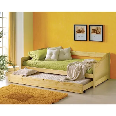 Livetastic Stauraumbett Natur 90x200 cm