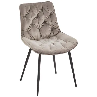 Livetastic Stuhl Grau 52x85x59 cm