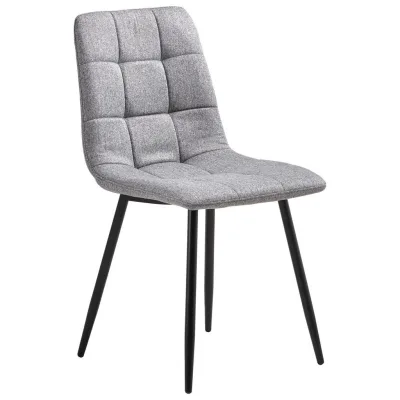 Livetastic Stuhl Grau, Schwarz 44.5x86x54.5 cm