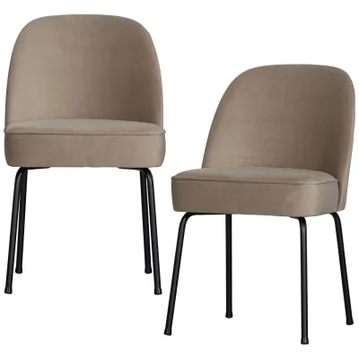 Livetastic Stuhl-Set Vogue Khaki 50x83x57 cm