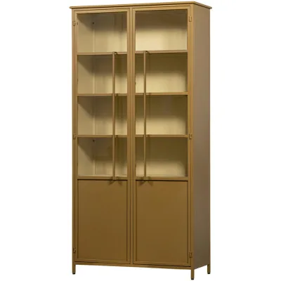 Livetastic Vitrine Exhibit Honig 96x200x40 cm