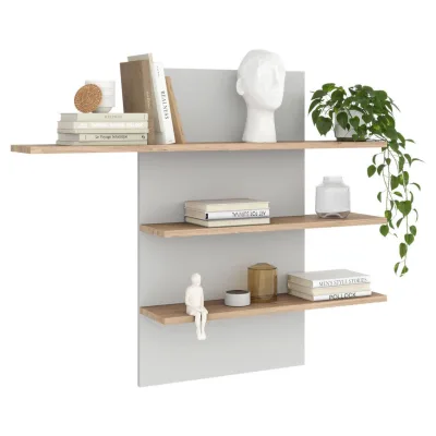 Livetastic Wandpaneel Kaunas Kaschmir, Eiche Bianco 120.2x100x23.6 cm