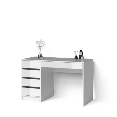 Livinity® Konsolentisch Weiß Hochglanz 120x75x55 cm