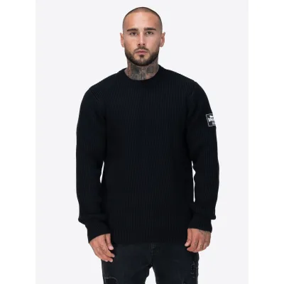 Lonsdale Herren gestrickter Pullover normale Passform MOYCULLEN