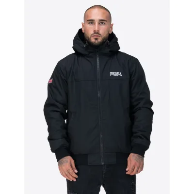 Lonsdale Herren Jacke mit Kapuze normale Passform DUNSTER