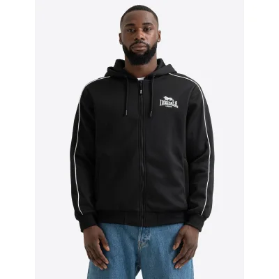 Lonsdale Herren Kapuzensweatjacke mit Reißverschluss normale Passform CHALDON