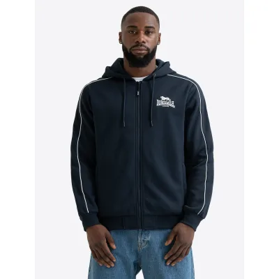 Lonsdale Herren Kapuzensweatjacke mit Reißverschluss normale Passform CHALDON