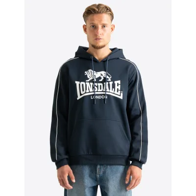Lonsdale Herren Kapuzensweatshirt normale Passform PURFLEET