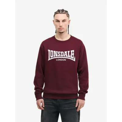 Lonsdale Herren Rundhals Sweatshirt normale Passform WELHAM