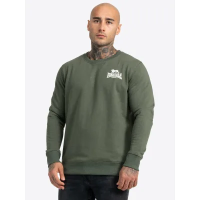 Lonsdale Herren Rundhals Sweatshirt schmale Passform LONGRIDGE