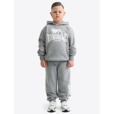 Lonsdale Kinder Trainingsanzug mit Kapuze normale Passform BUNREE JUNIOR