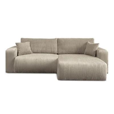 Lookway Ecksofa Beige 247x143 cm