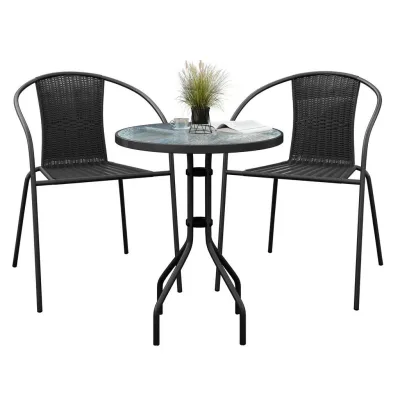 Lookway Gartenmöbelset Grau