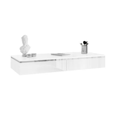 Lookway Konsolen Weiß Hochglanz 102x15x43.6 cm