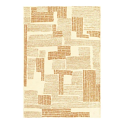 Louis De Poortere Teppich Braun 140x200 cm