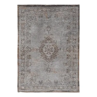Louis De Poortere Teppich Grau 80x150 cm