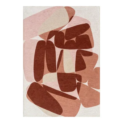 Louis De Poortere Teppich Pink 280x390 cm