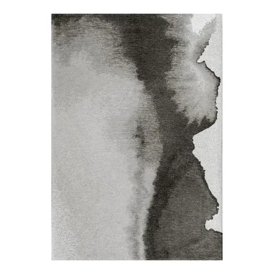 Louis De Poortere Teppich Schwarz 240x340 cm