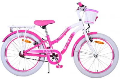 Volare Kinderfahrrad Lovely Fahrrad für Mädchen 20 Zoll Kinderrad in Rosa