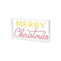 LUMINEO Leuchtschild Merry Christmas