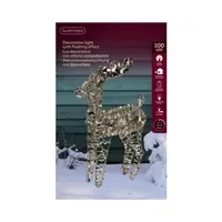 LUMINEO Lichtfigur Rentier 37 x 66 x 13 cm (B x H x T)