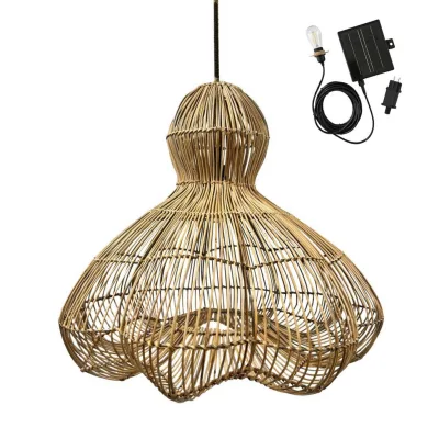 Lumisky Solaranhänger Beige 60x53x60 cm