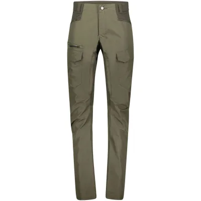 Lundhags Fulu Cargo Stretch Hybrid Pant, Wanderhose, Herren, Grün