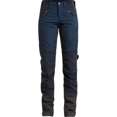 Lundhags Makke Ws Pant Long, Wanderhosen, Damen, Blau